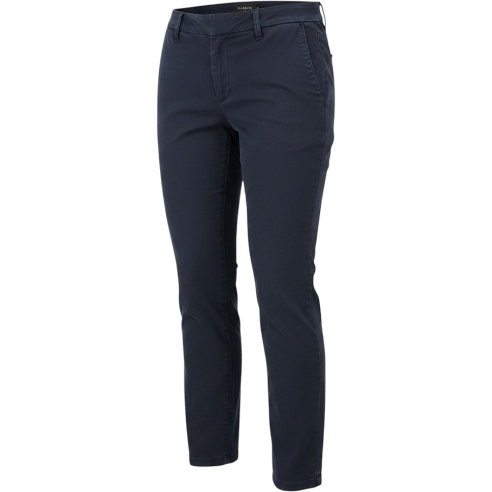 Talbots Navy Blue Stretch Ankle Pants Womens 30 Waist 24 Inseam Career Office
